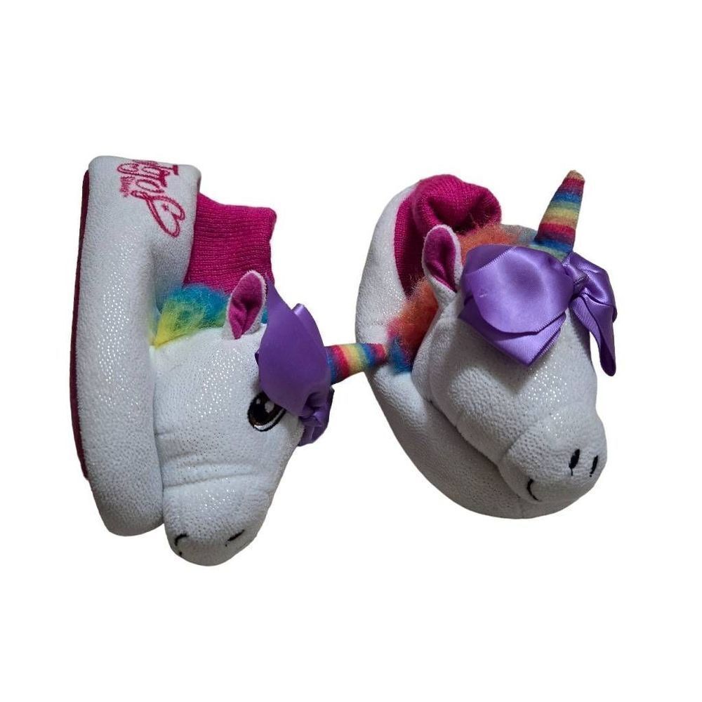 Jojo Siwa unicorn slippers shoes 9/10